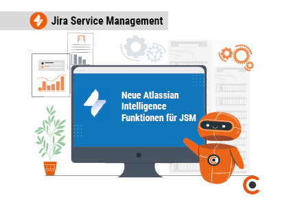 Neue Atlassian Intelligence Funktionen in JSM